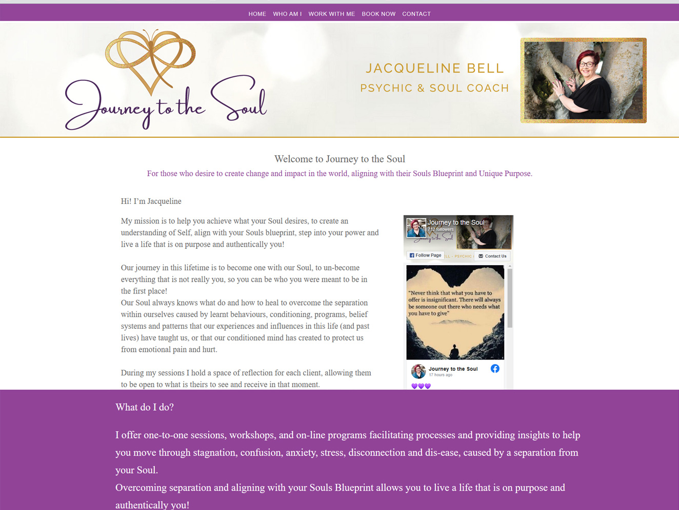 Jacqueline Bell Soul Mentor & Spiritual Guide