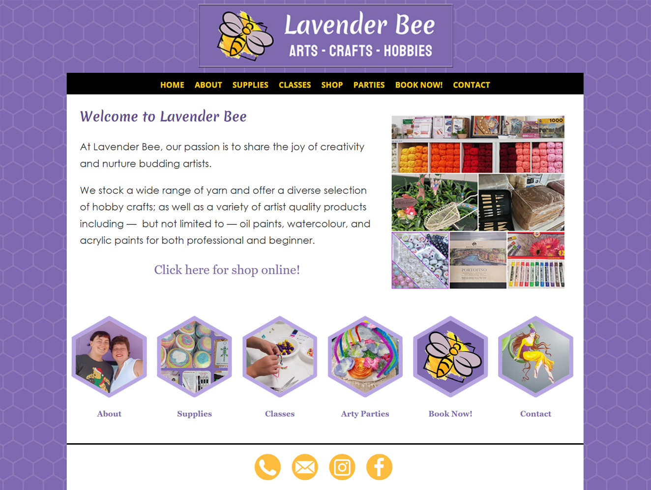 Lavender Bee