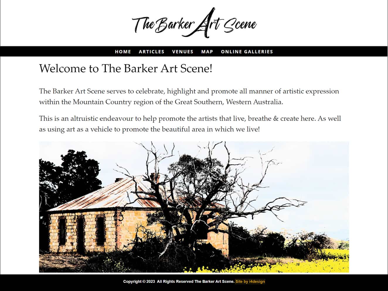 The Barker Art Scene