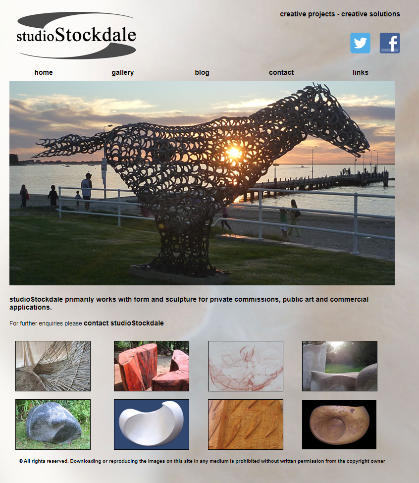 studioStockdale Website